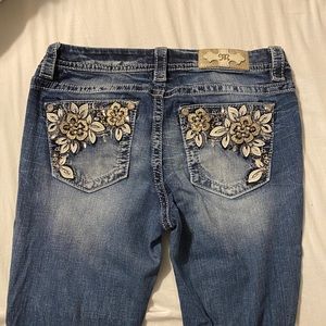 Miss Me Easy Mid Ankle length skinny jeans